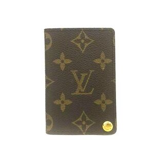 Louis Vuitton Monogram Porte Billets Cartes Credit Pression Card Case